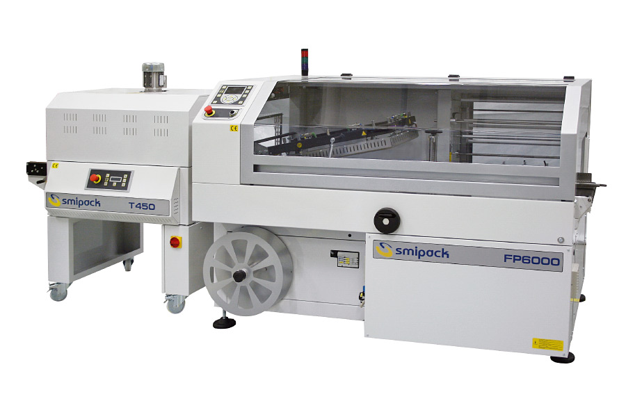 Our range of Smipack L-sealing machines produce a totally enclosed bag
