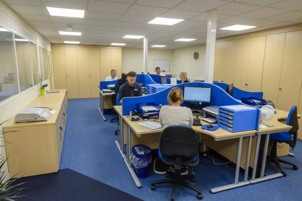 adpak workers in office