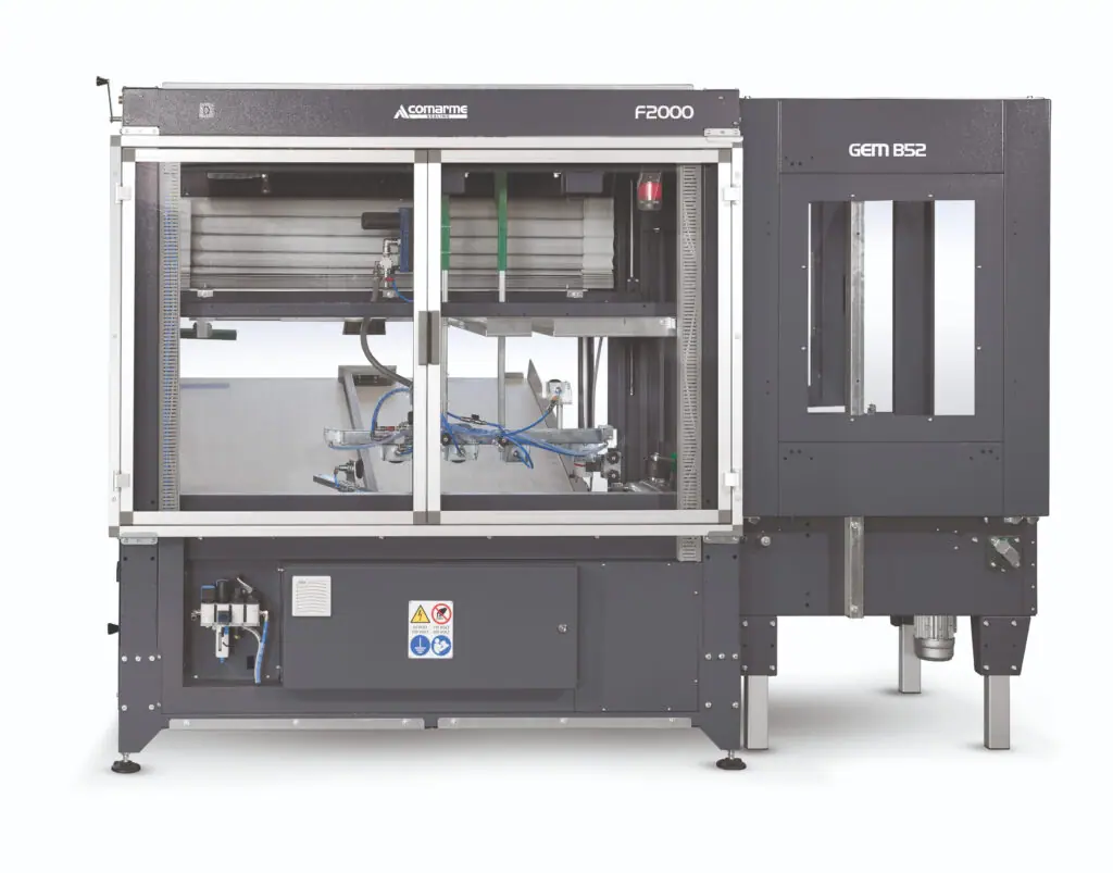 F2000 Gem case taping machine