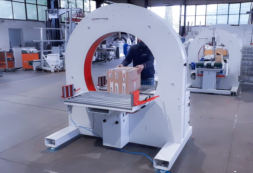 gg machine spiral wrapping