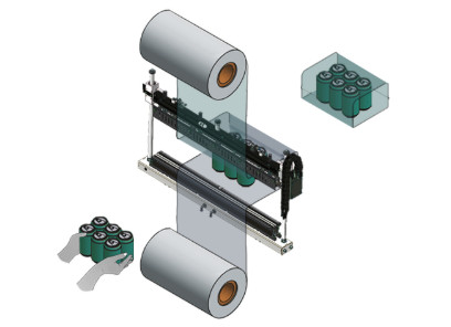 Semi-Automatic Sleeve Wrapping Machine