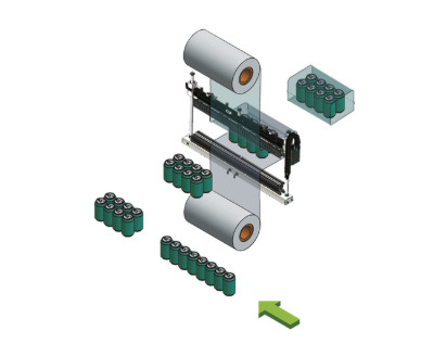 Side-Feed Automatic Sleeve Wrapper