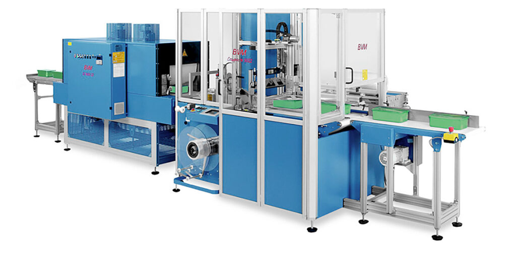 Compacta 5022 with Tunnel trim sealing machine
